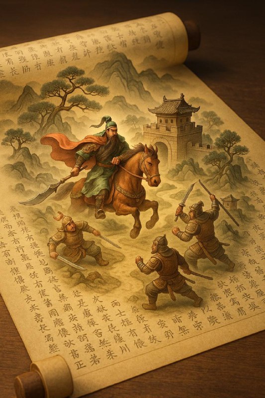 在古代卷轴上浮现迷你 3D 场景工具：sora 或者 GPT-4o注意：修改【】中的内容为你喜欢的主题，比如：- 【登鹳雀楼 白日依山尽，黄河入海流