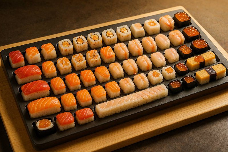 帮我生成一张 3:2 比例的图片，一个超现实风格的键盘，每个按键都是一件微缩的匠心烘焙制品——例如一个拥有完美分层的小牛角包、一块有着酥脆外壳的乡村面包、一个点缀着海盐的迷你椒盐卷饼、或是一份精致的咸派——设计上突出烘焙品的金黄光泽、酥松或扎实的口感纹理