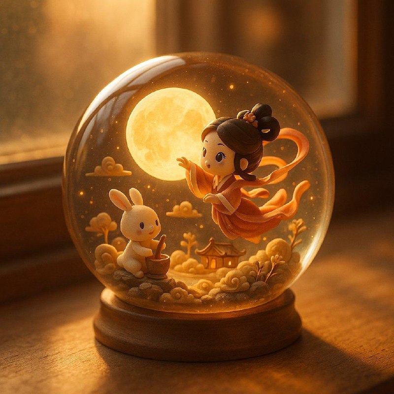 把故事场景融入水晶球中提示词（修改中括号【】内文字为故事场景描述，成语、故事、小故事都可以）：一枚精致的水晶球静静摆放在窗户旁温暖柔和的桌面上，背景虚化而朦胧，暖色调的阳光轻柔地穿透水晶球，折射出点点金光，温暖地照亮了四周的微暗空间